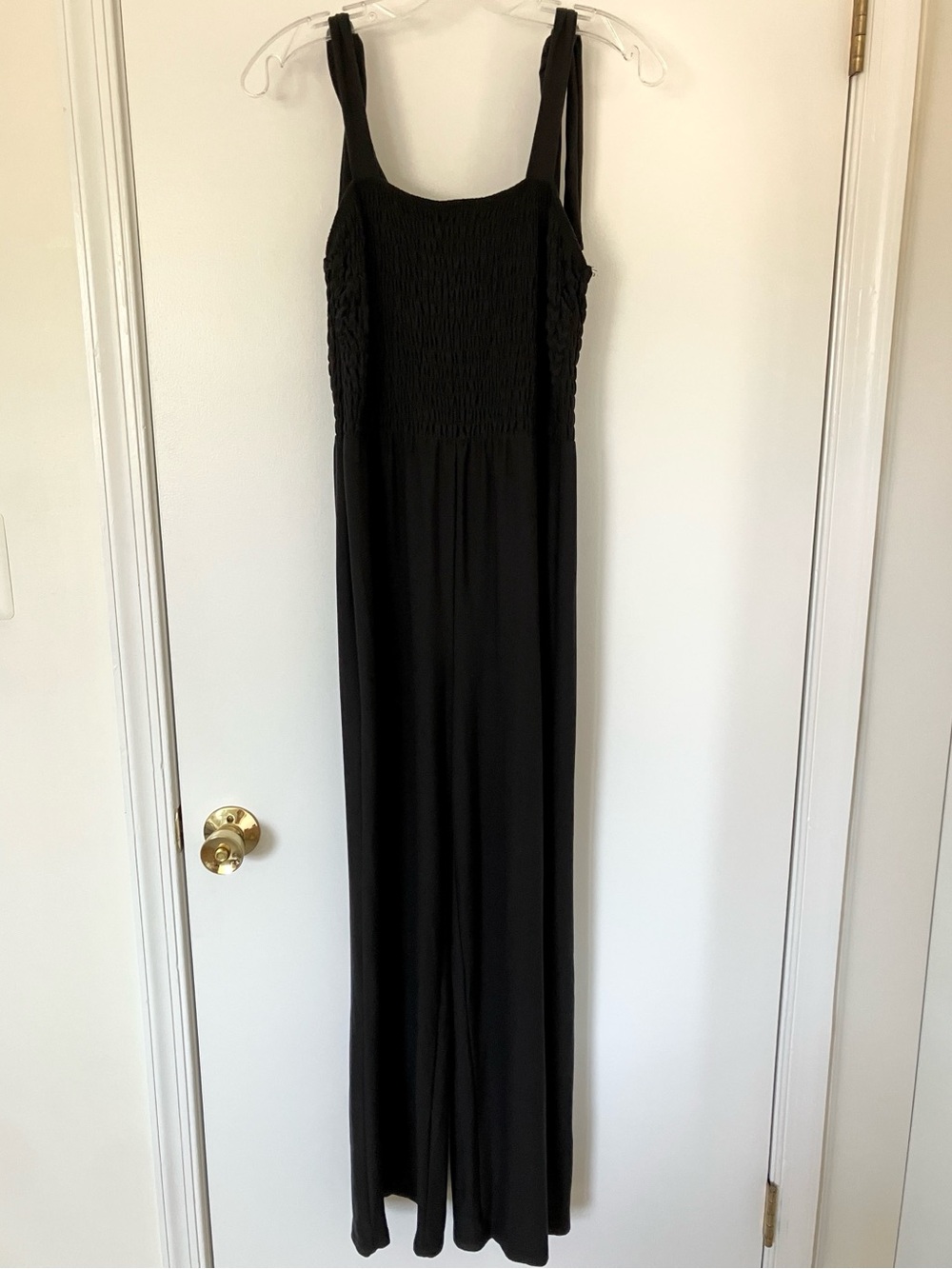 SO Black Wide-Leg Jumpsuit